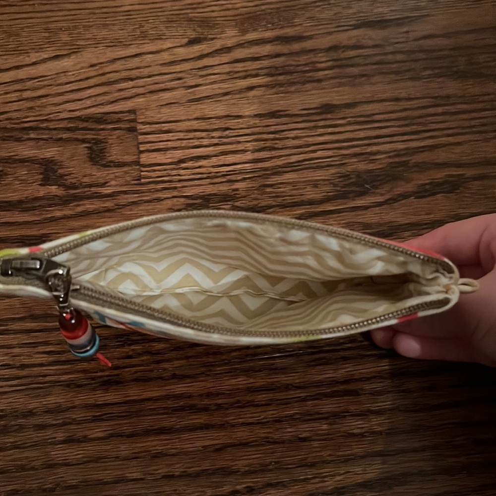 Witty Stitches Multicolor Patterned Clutch - image 3